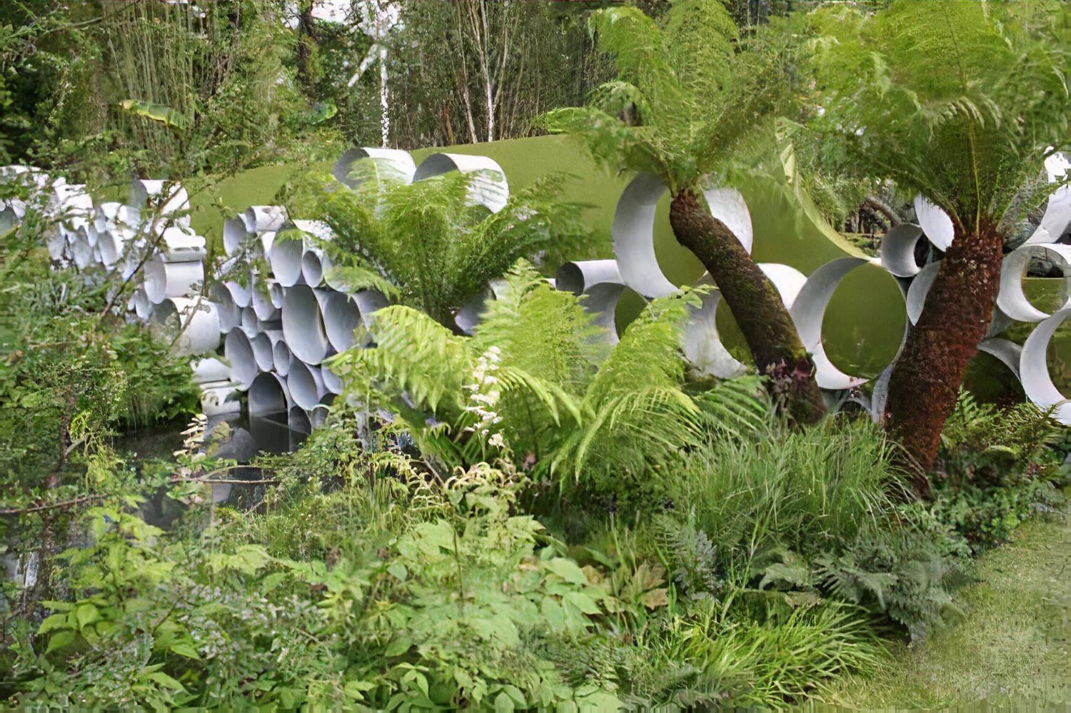 cancer research uk. The Cancer Research UK Garden