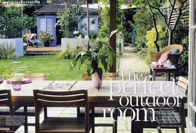 Ideal home's outdoor living