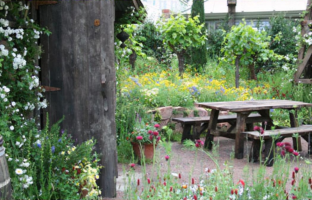 The fetzer sustainable winery garden
