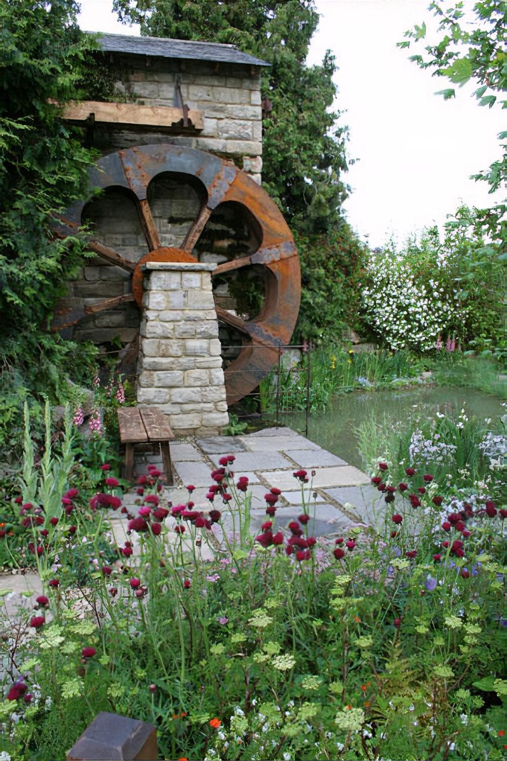 The HESCO Garden by Leeds City Council, Parks and Countryside Chelsea Flower Show 2011