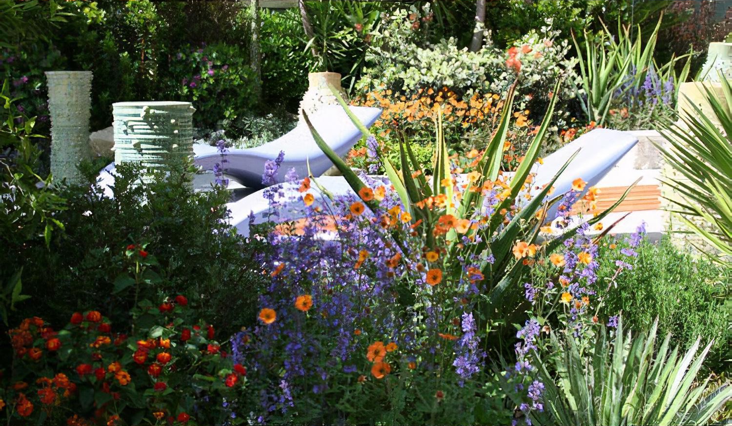 The Monaco Garden by garden designer Sarah Eberle Chelsea Flower Show 2011