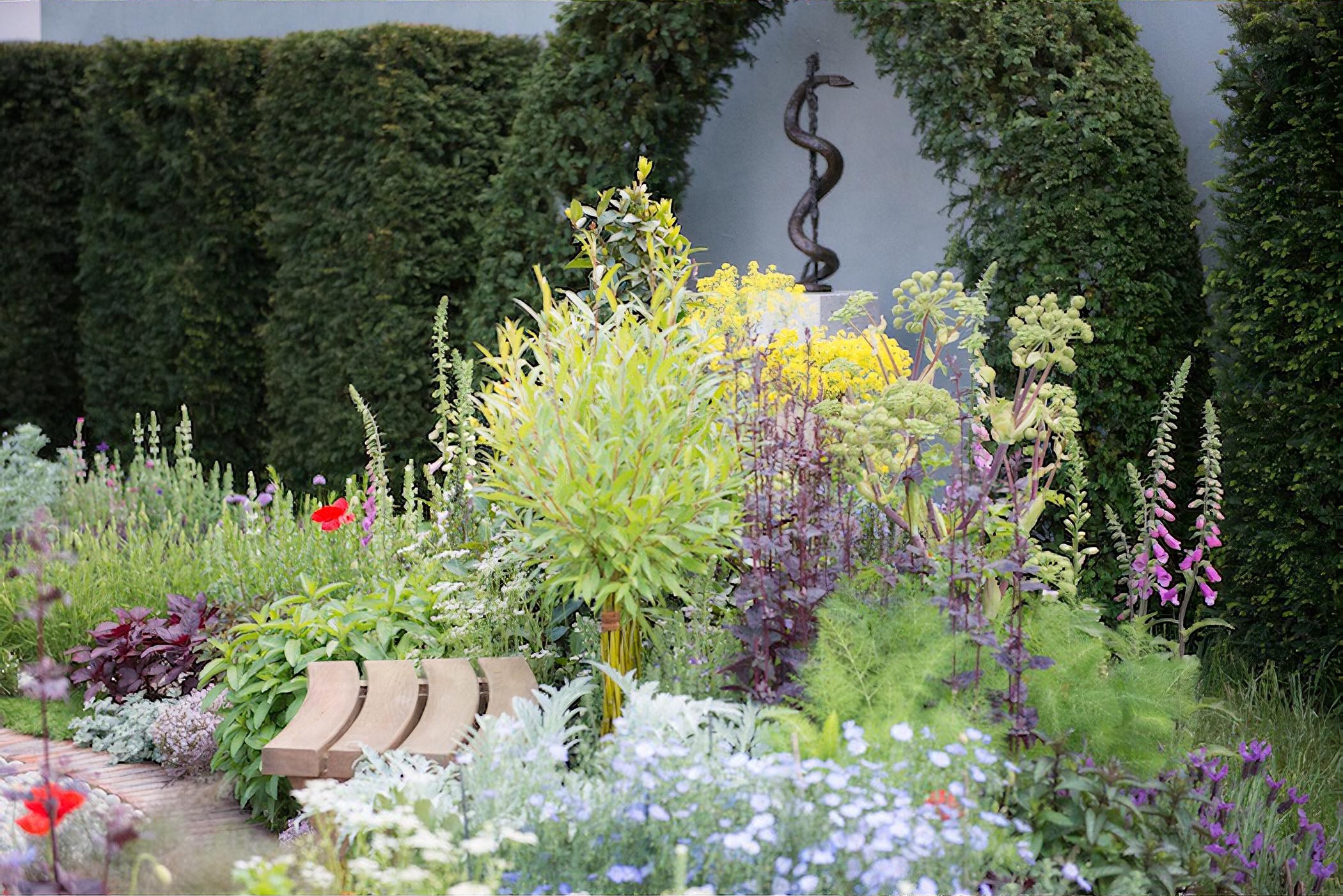 A Modern Apothecary Garden RHS Chelsea Flower Show 2016