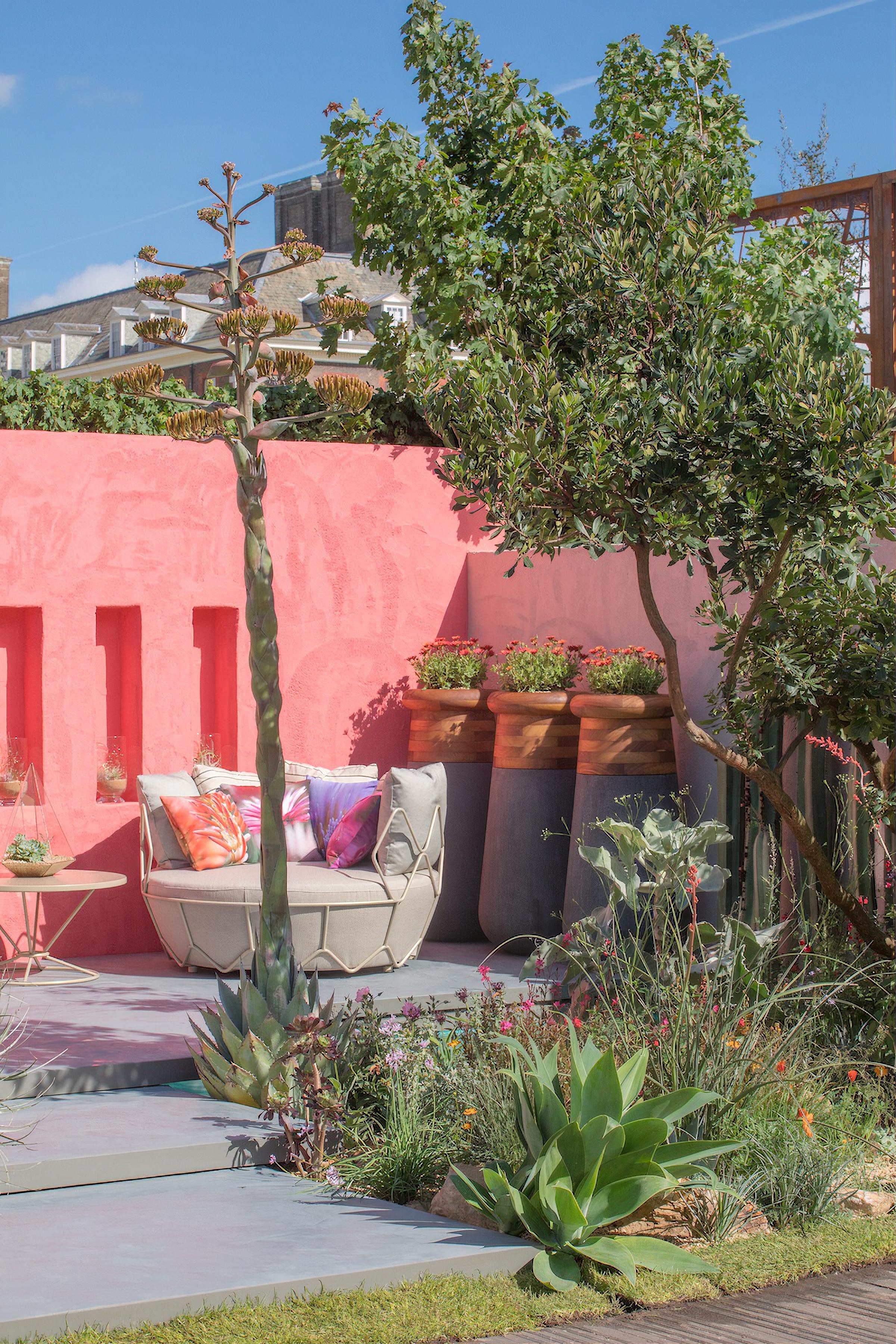 Beneath a Mexican Sky Garden By garden designer Manoj Malde
