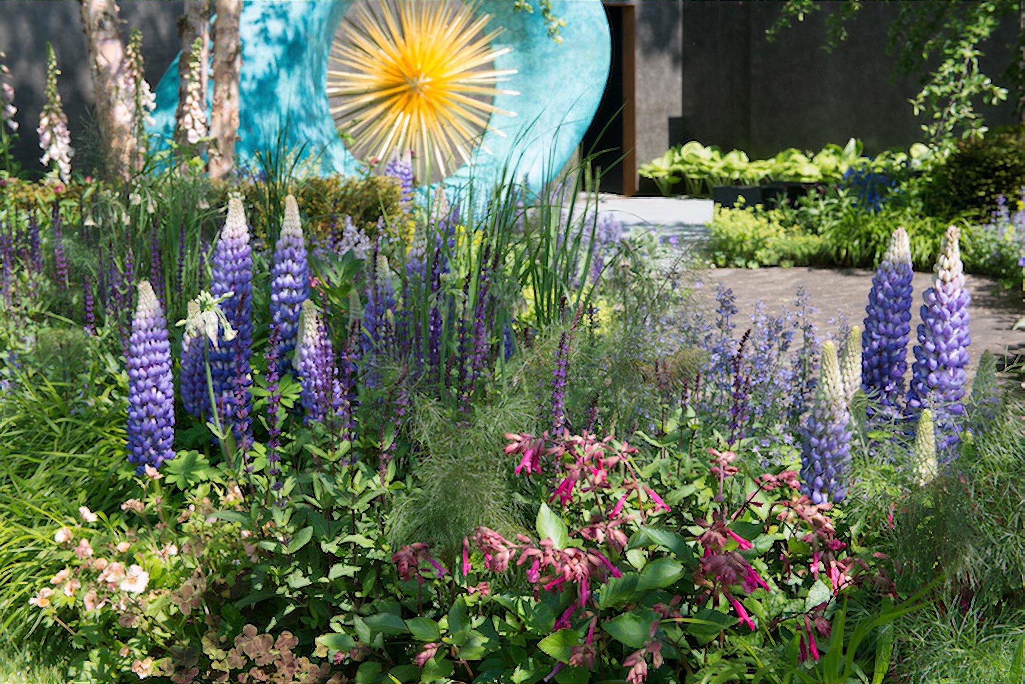 The David Harber and Savills Garden Chelsea Flower Show 2018 landscape and garden designer Nic Howard