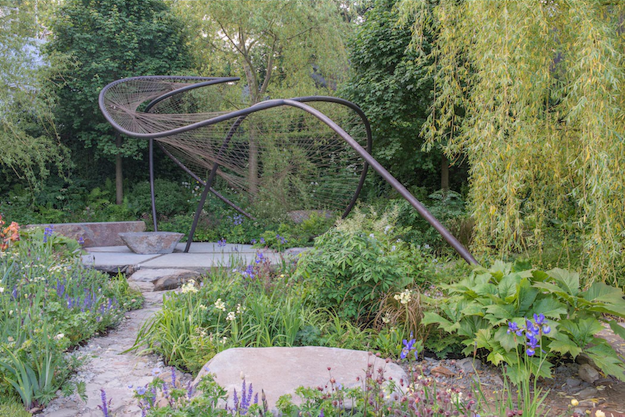 The Wedgwood Garden Chelsea Flower Show 2018 by London and Sussex based garden designer Jo Thompson