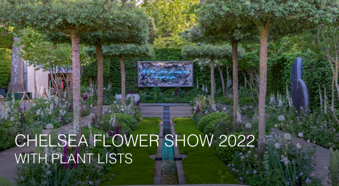 Chelsea Flower Show 2021 with plant lists