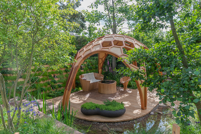 The Meta Garden: Growing the Future by garden designer Joe Perkins for the Chelsea Flower Show 2022