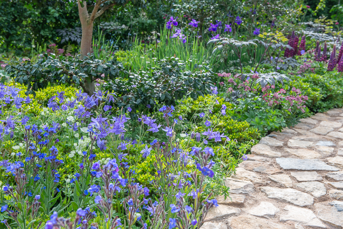 The RAF Benevolent Fund Garden by garden designer John Everiss for Chelsea Flower Show 2022