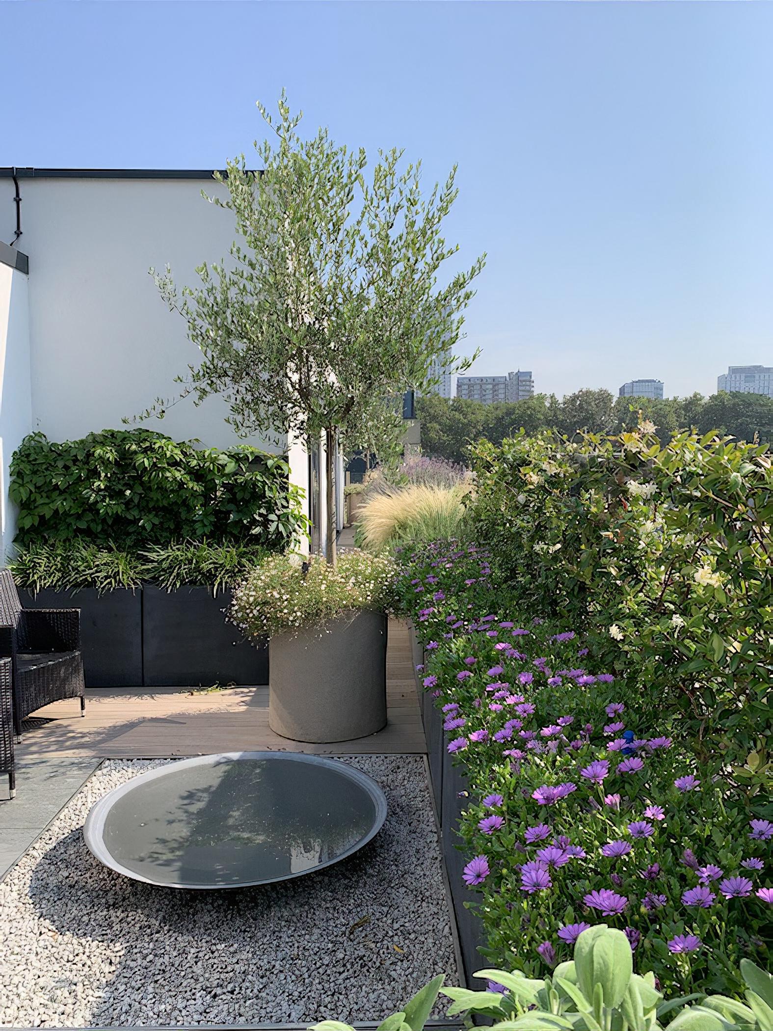 How to Design the Perfect Roof Garden by John Wyer at Bowles & Wyer 