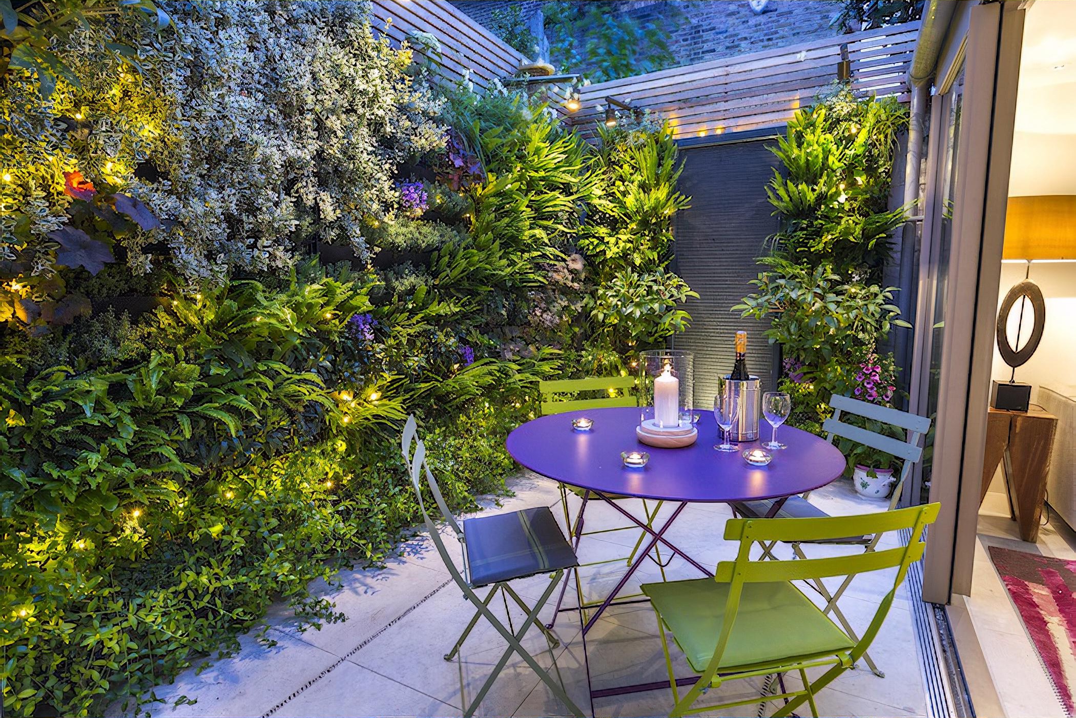 Secluded City Oasis by London based garden designer Maïtanne Hunt