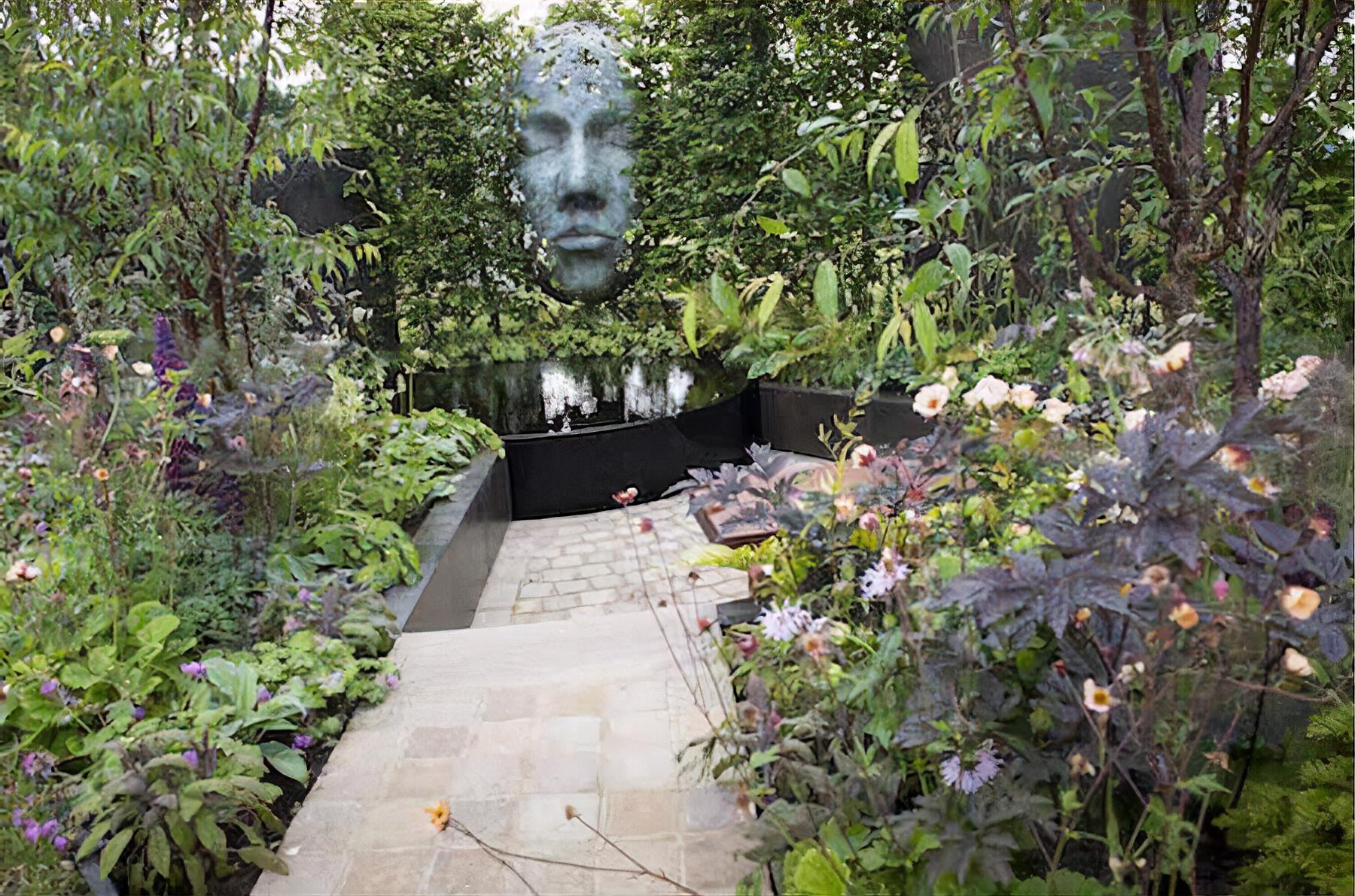 The ‘Thrive Reflective Mind’ Garden by Buckinghamshire garden designer Richard Rogers