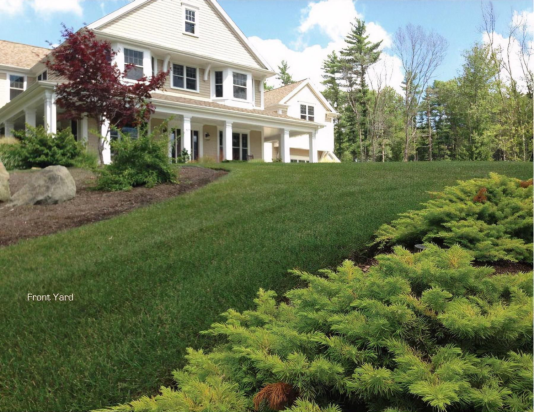 A Multi-generational Suburban Home Garden by Rhode Island garden designer Shawn Mayers.