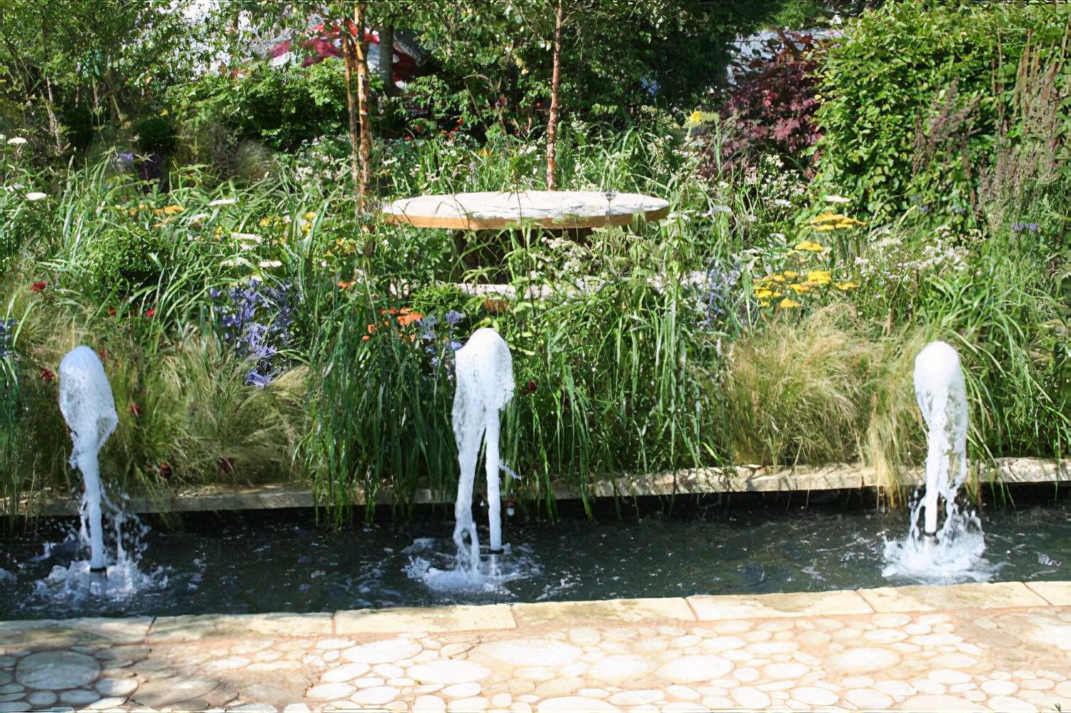 The QEF Garden for Joy Hampton Court Flower Show 2013
