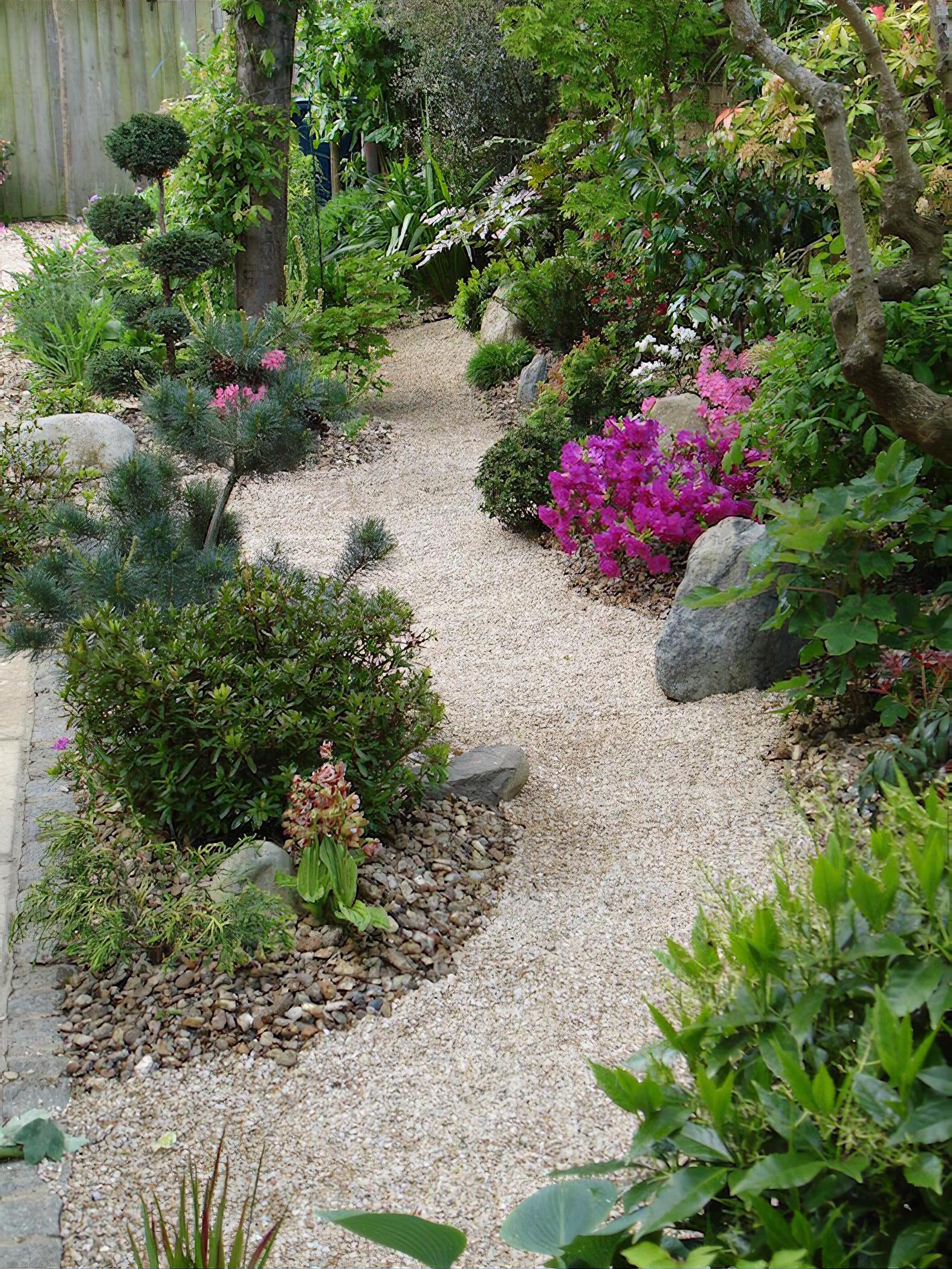 A Japanese Garden In Oxford Shoot, Plants For Japanese Garden Uk